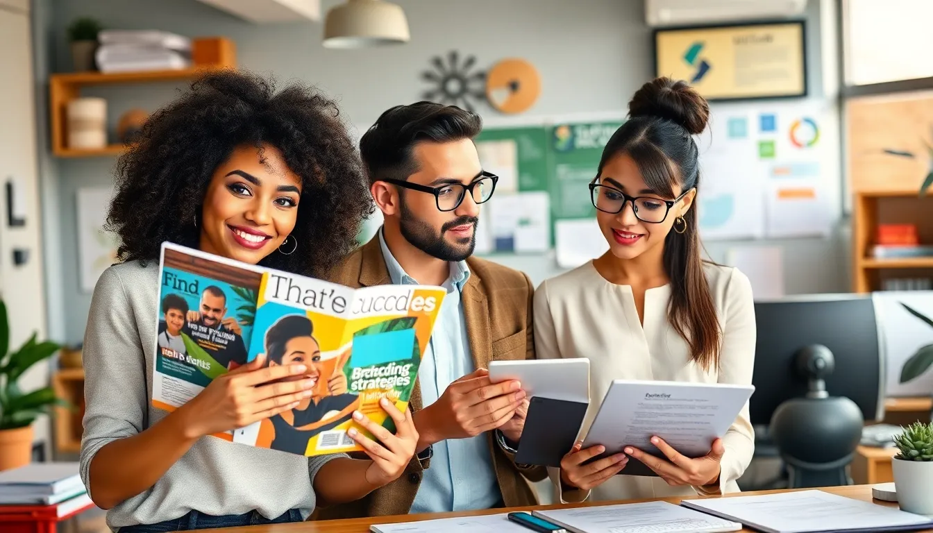 Magazine branding solutions